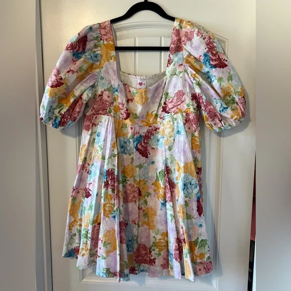 Buddy Love Floral Puff Sleeve Dress - Picture 4 of 10